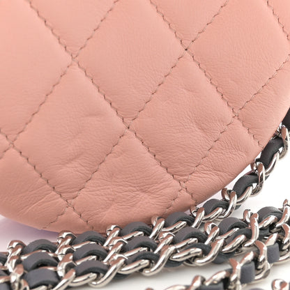 Chanel Lambskin Quilted Round Clutch With Chain Multicolor 14 of 14