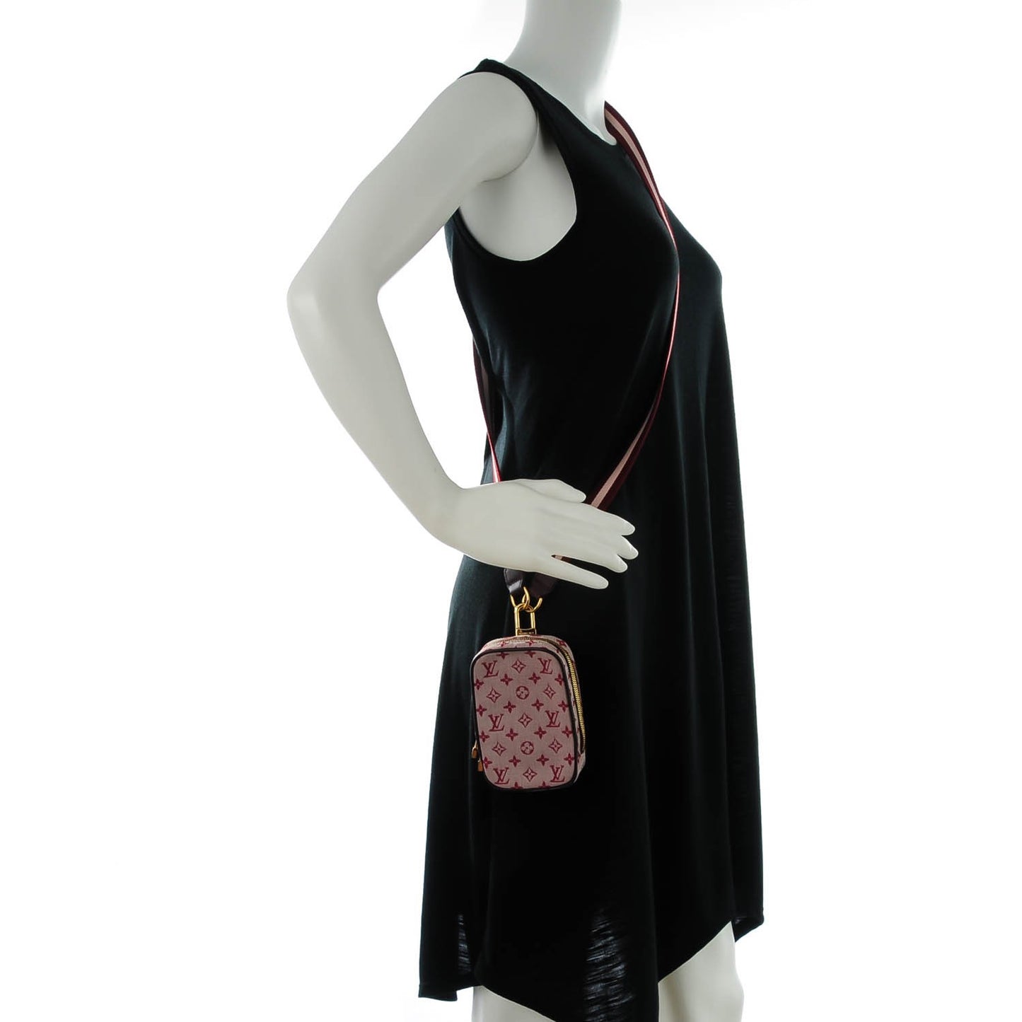 Mini Monogram Camera Bag Cherry