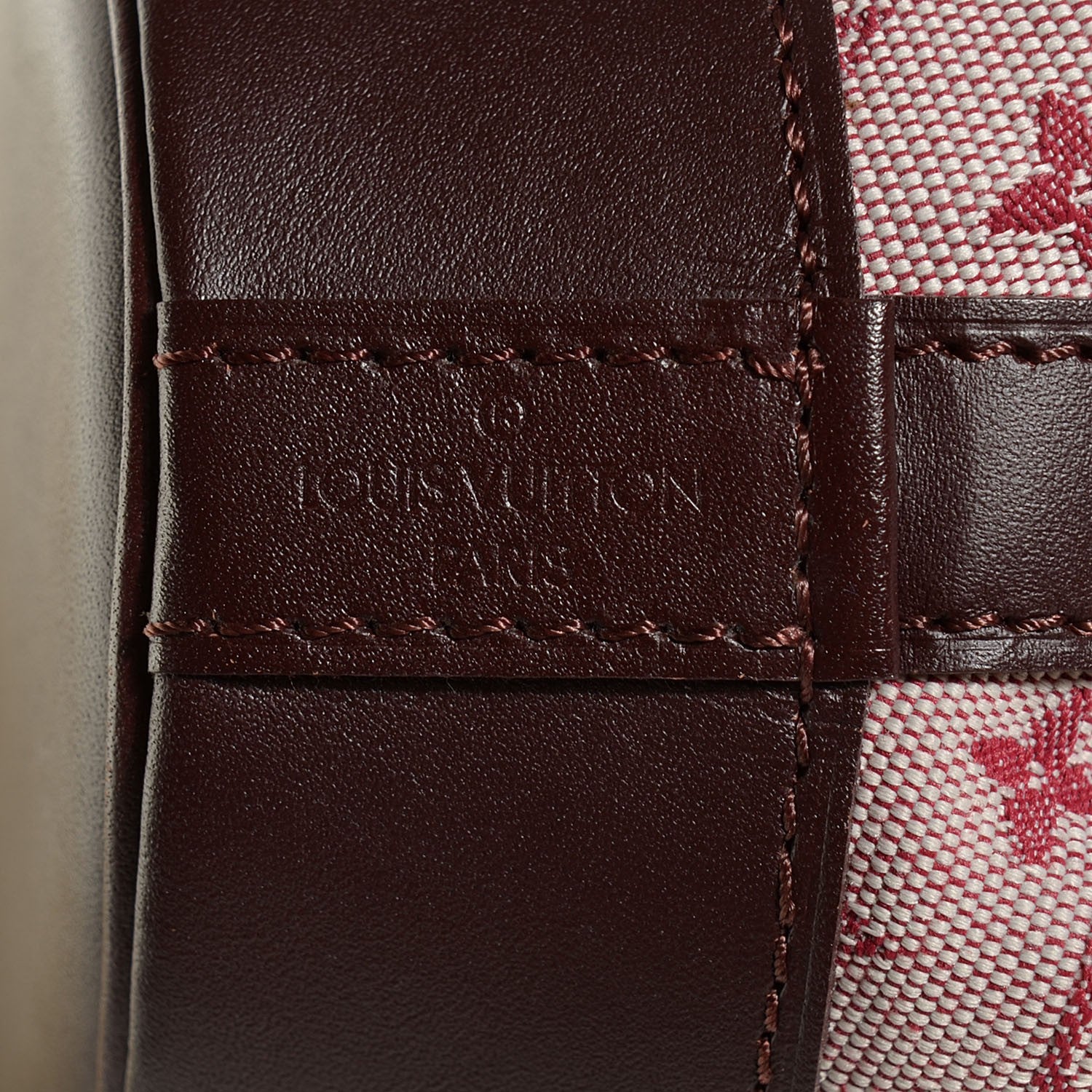 Louis Vuitton Mini Monogram Noelie Cherry 6 of 8