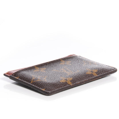 Louis Vuitton Monogram Simple Card Holder Wallet 4 of 7