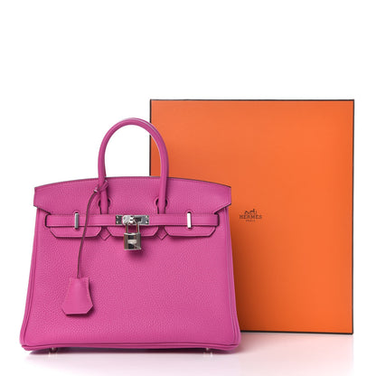 Hermes Togo Birkin 25 Magnolia 8 of 8