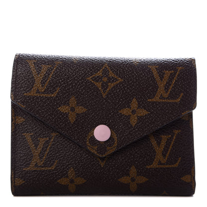 Louis Vuitton Monogram Victorine Wallet Rose Ballerine 1 of 7