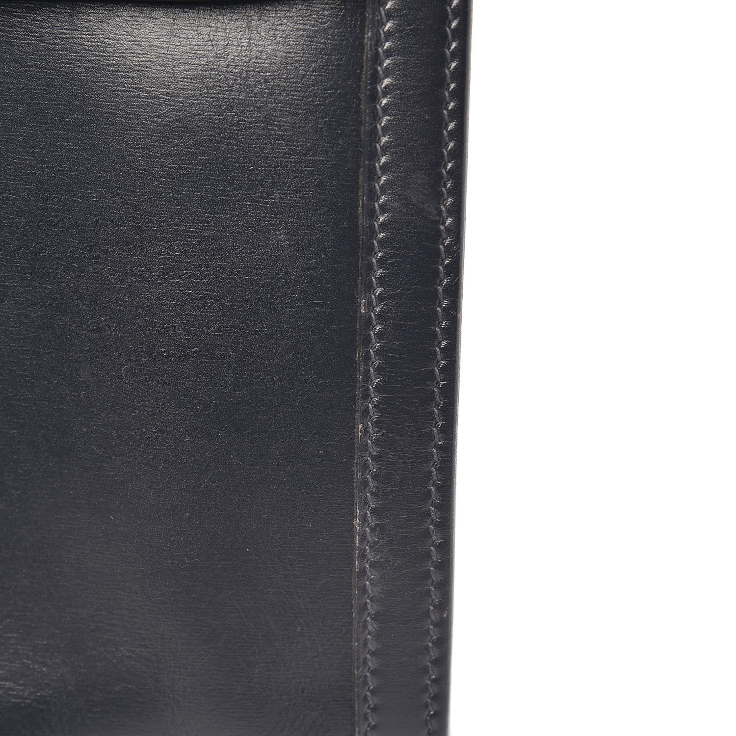 Hermes Box Calf Jige PM Clutch Bleu Marine 11 of 25