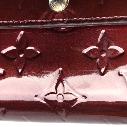 Louis Vuitton Vernis Sarah Wallet Rouge Fauviste 23 of 23