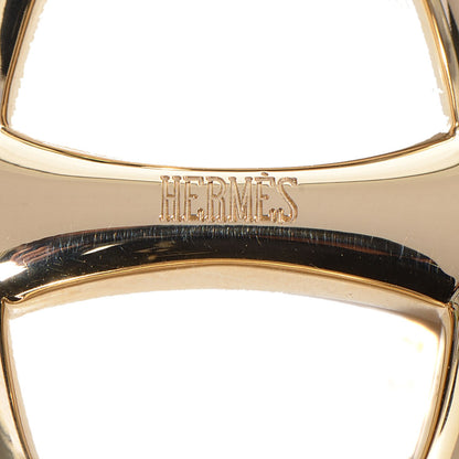 Hermes Permabrass Chaine D'Ancre Scarf Ring 4 of 5