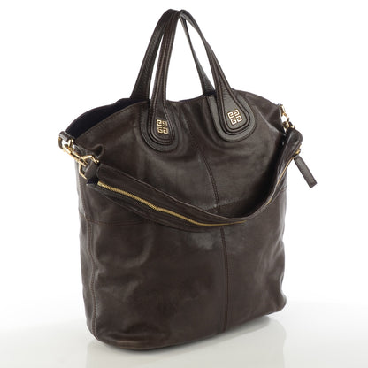 Givenchy Lambskin North South Nightingale Dark Brown 3 of 7