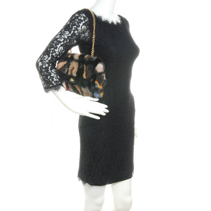 Chanel Multicolor Mink Fur Flap 2 of 8