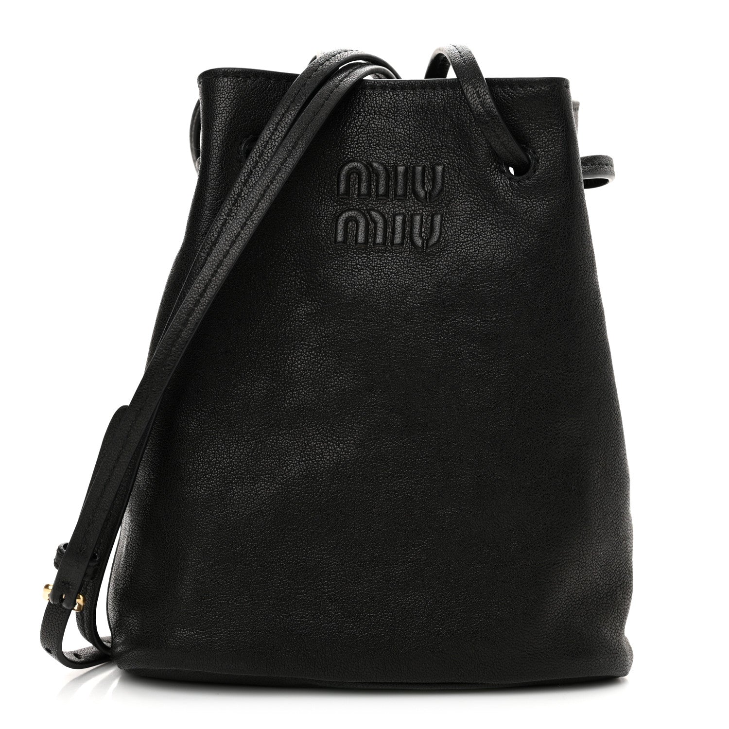 Miu Miu Nappa Mini Bag Black 1 of 9