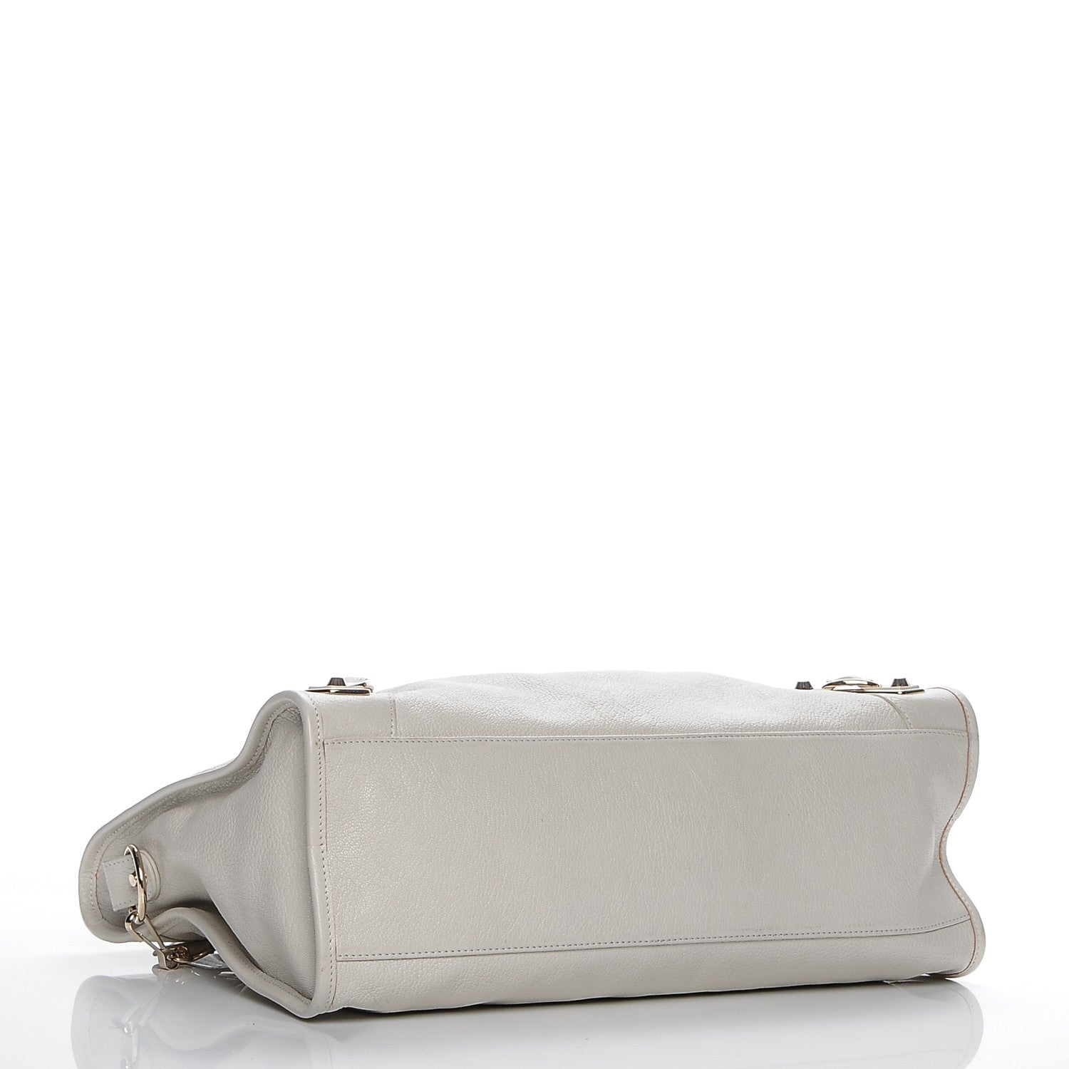 Balenciaga Chevre Gold Metallic Edge Hardware City Cream 11 of 14