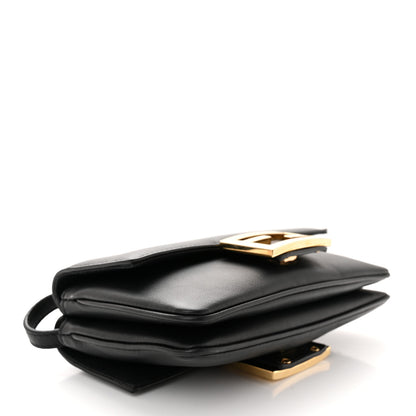 Fendi Vitello Grace Matte Duo Baguette Black 4 of 13