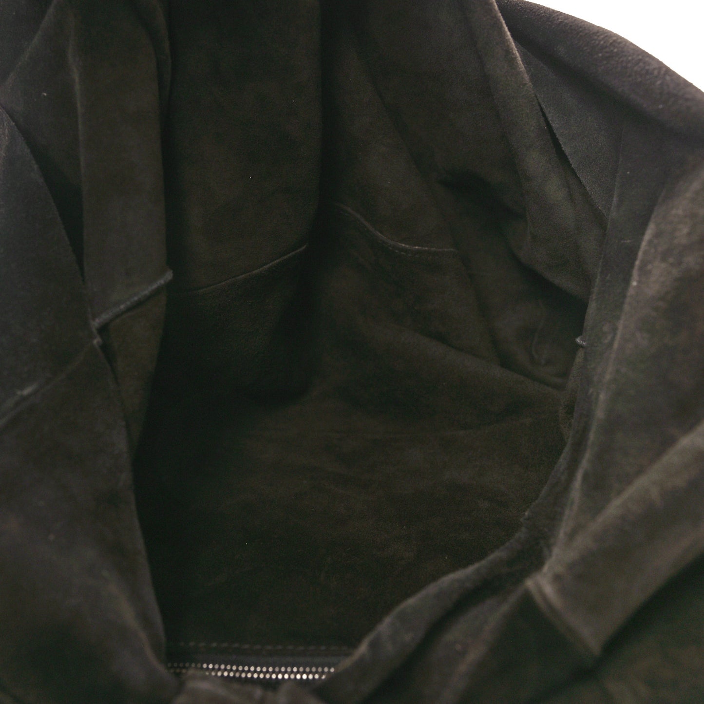 Suede Bindle Bag Espresso