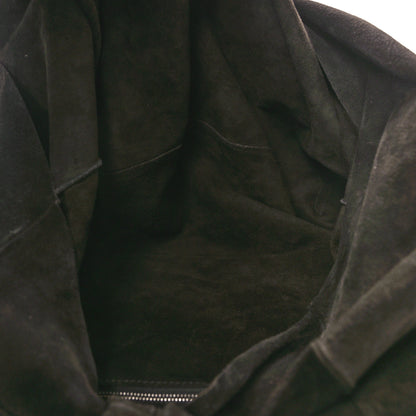The Row Suede Bindle Bag Espresso 5 of 11