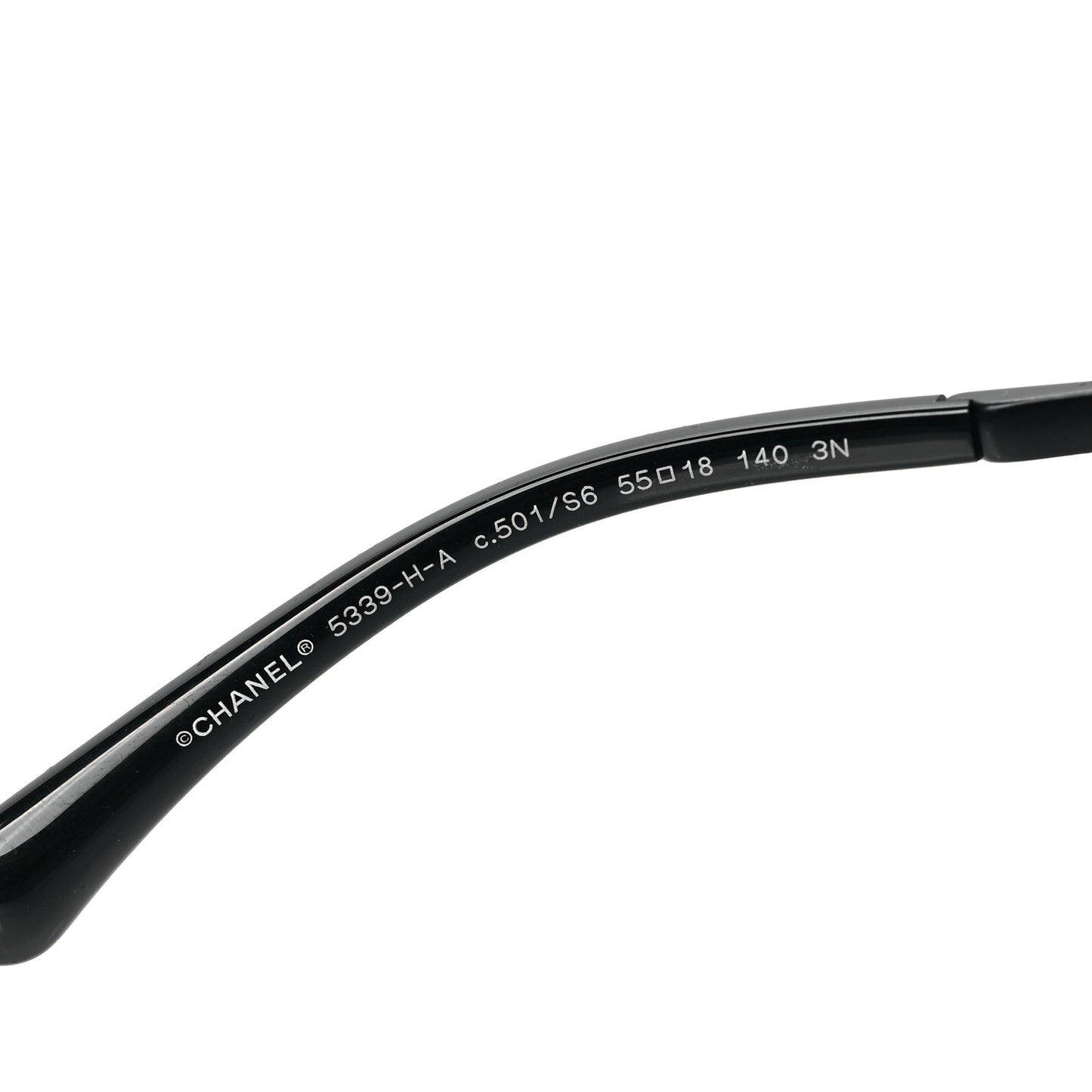 Acetate Butterfly Winter Pearl Sunglasses 5339-H-A Black