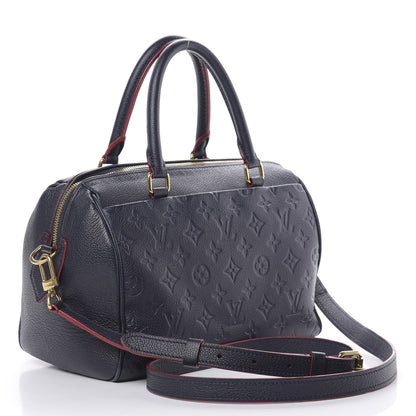 Louis Vuitton Empreinte Speedy Bandouliere 25 NM Marine Rouge 3 of 10