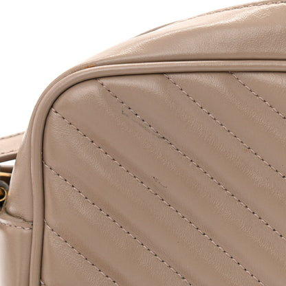 Saint Laurent Calfskin Matelasse Monogram Lou Camera Bag Dark Latte 11 of 14