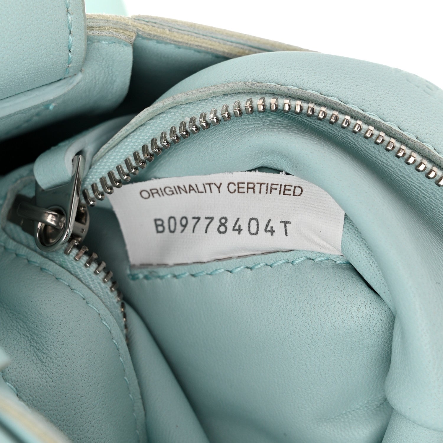 Bottega Veneta Nappa Maxi Intreccio Cassette Bag Teal Washed 7 of 13