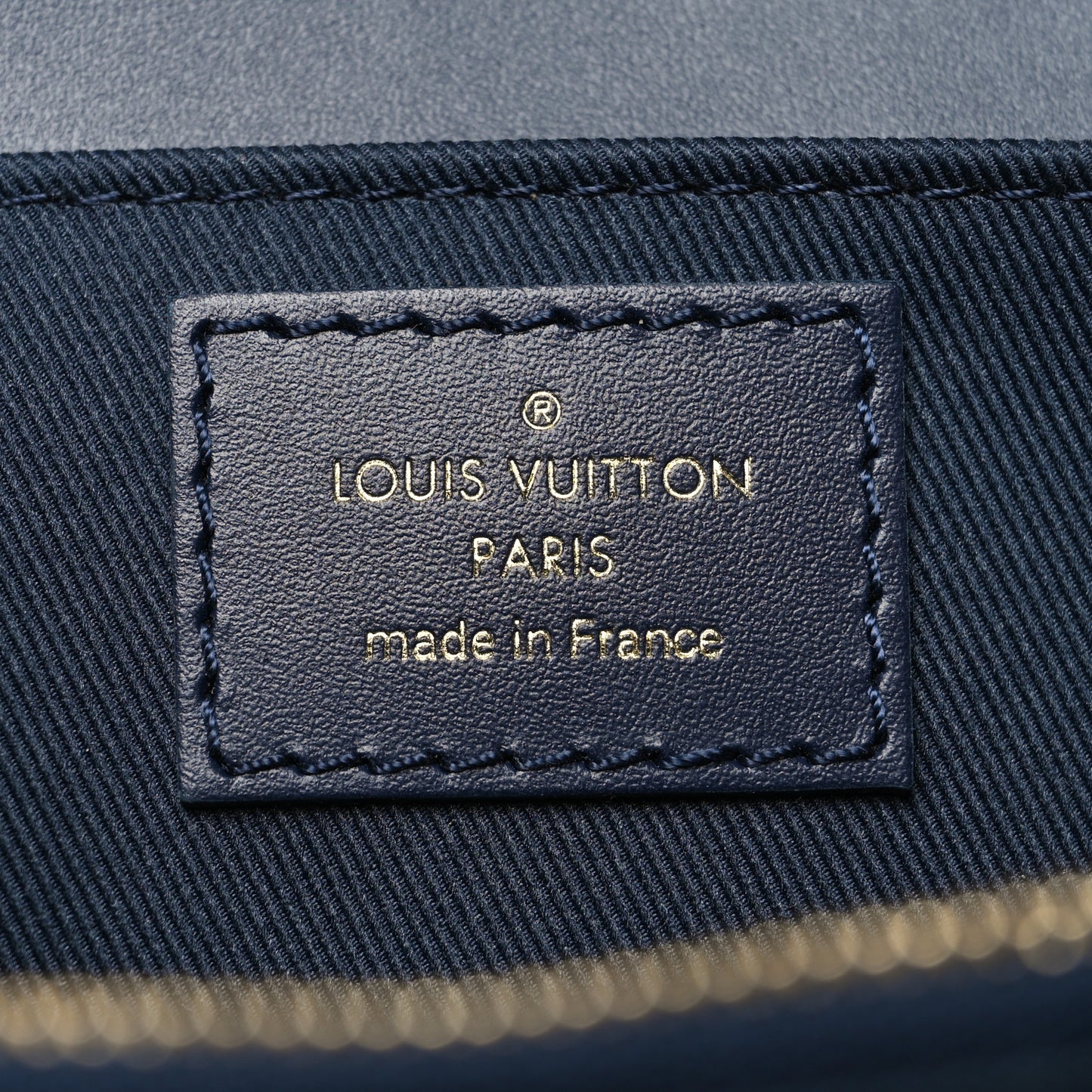 Monoglam Pochette Metis East West Blue