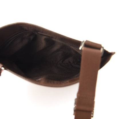 Gucci Monogram Messenger Crossbody Bag Brown 5 of 10