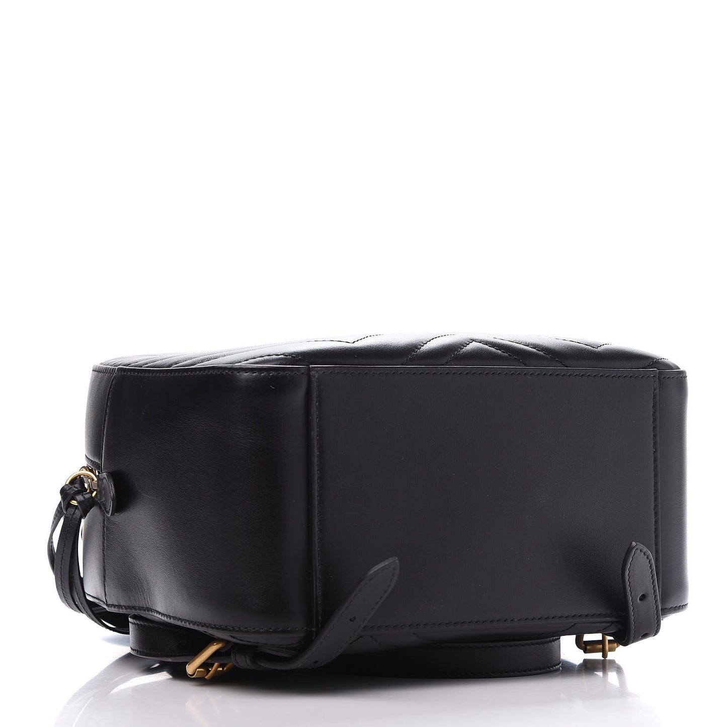 Calfskin Matelasse GG Marmont Dome Backpack Black