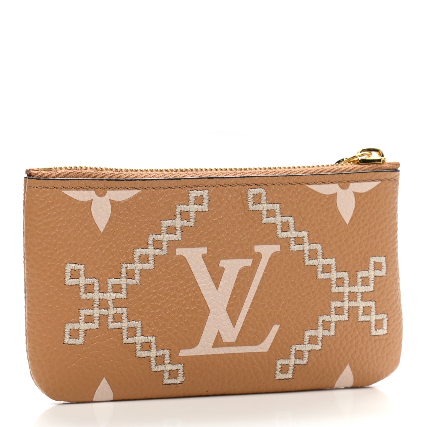 Empreinte Monogram Giant Broderies Key Pouch Arizona