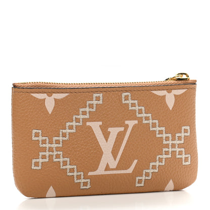 Louis Vuitton Empreinte Monogram Giant Broderies Key Pouch Arizona 3 of 7