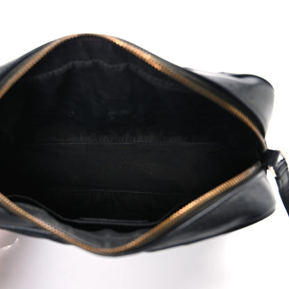 Saint Laurent Calfskin Matelasse Monogram Lou Camera Bag Black 5 of 13