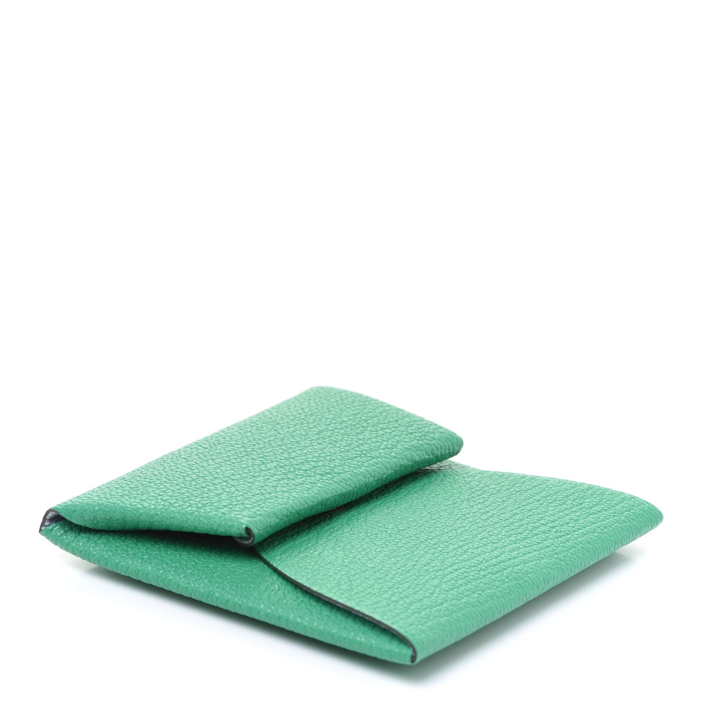 Chevre Mysore Bastia Verso Coin Purse Menthe Bleu Brume