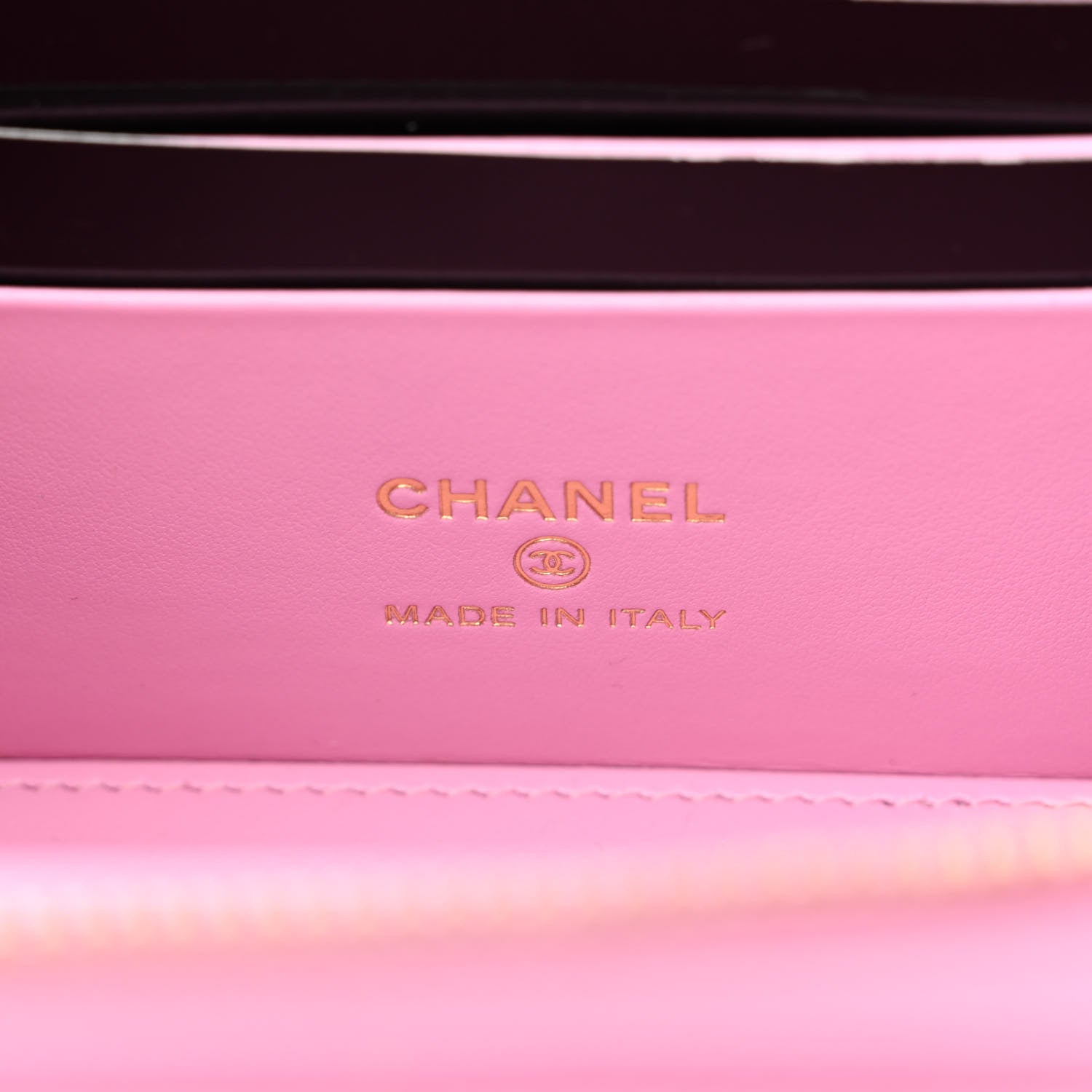 Chanel Caviar Quilted Top Handle Pocket Vanity Case Lilac 6 of 10