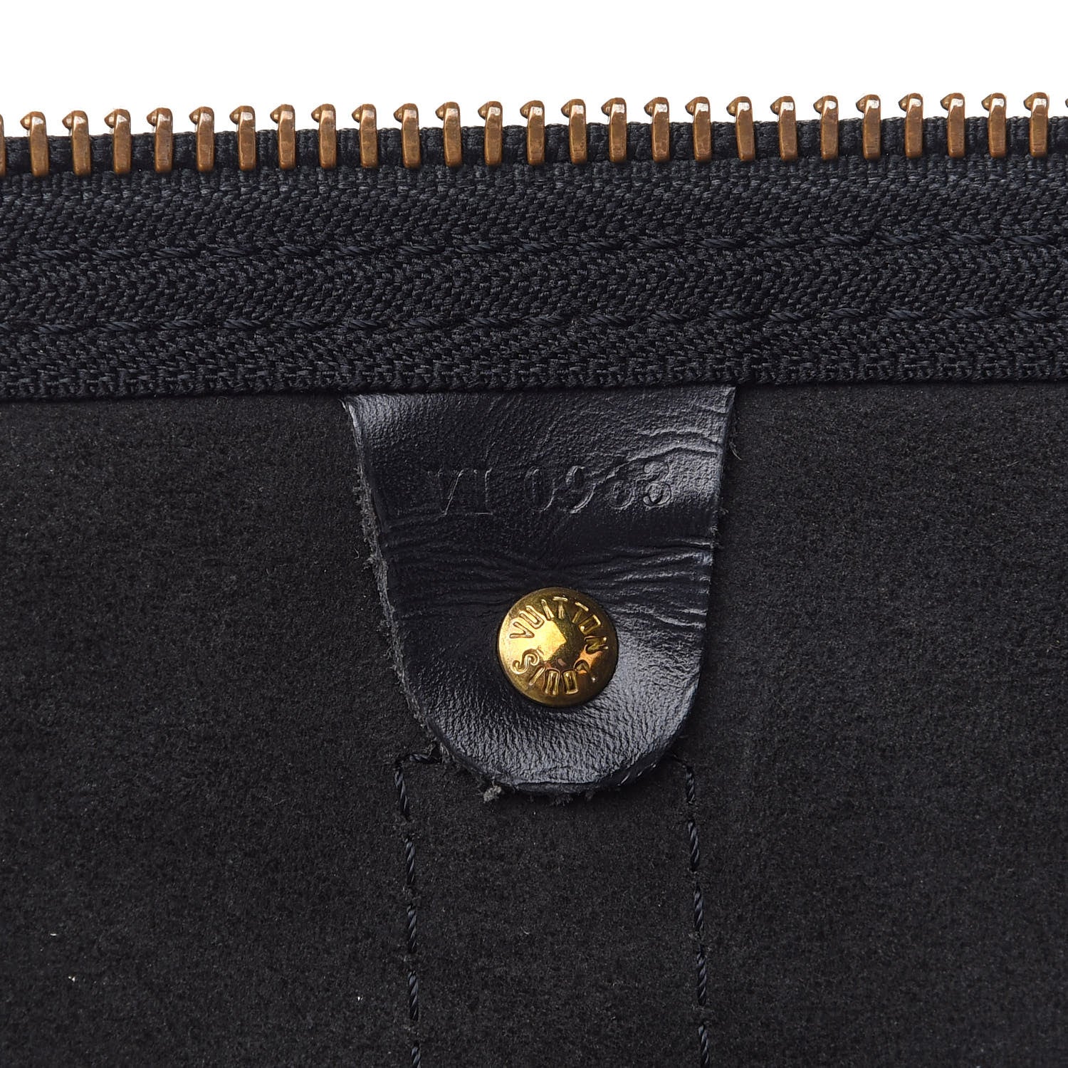 Louis Vuitton Epi Keepall 45 Black 8 of 13