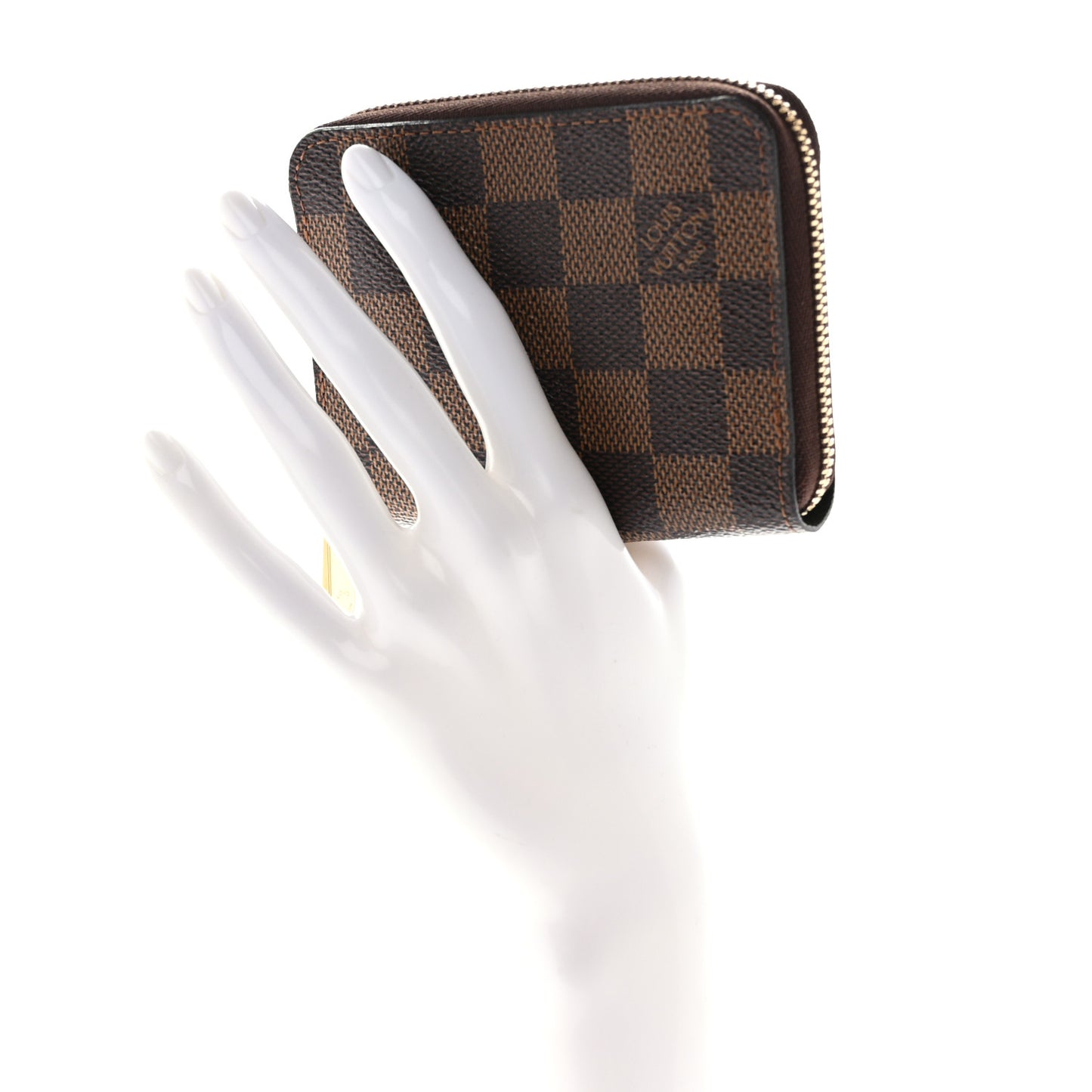 Damier Ebene Zippy Coin Purse
