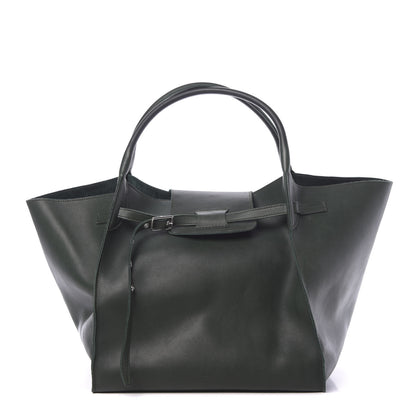 Celine Smooth Calfskin Medium Big Bag Dark Green 1 of 10