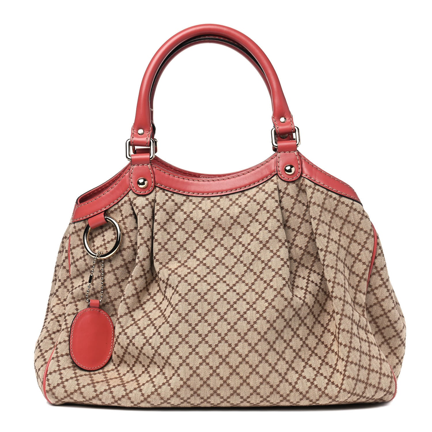 Gucci Diamante Medium Sukey Tote Coral 1 of 6