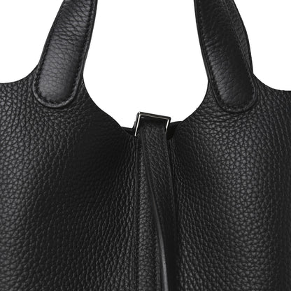 Hermes Taurillon Clemence Picotin Lock 18 PM Black 8 of 11