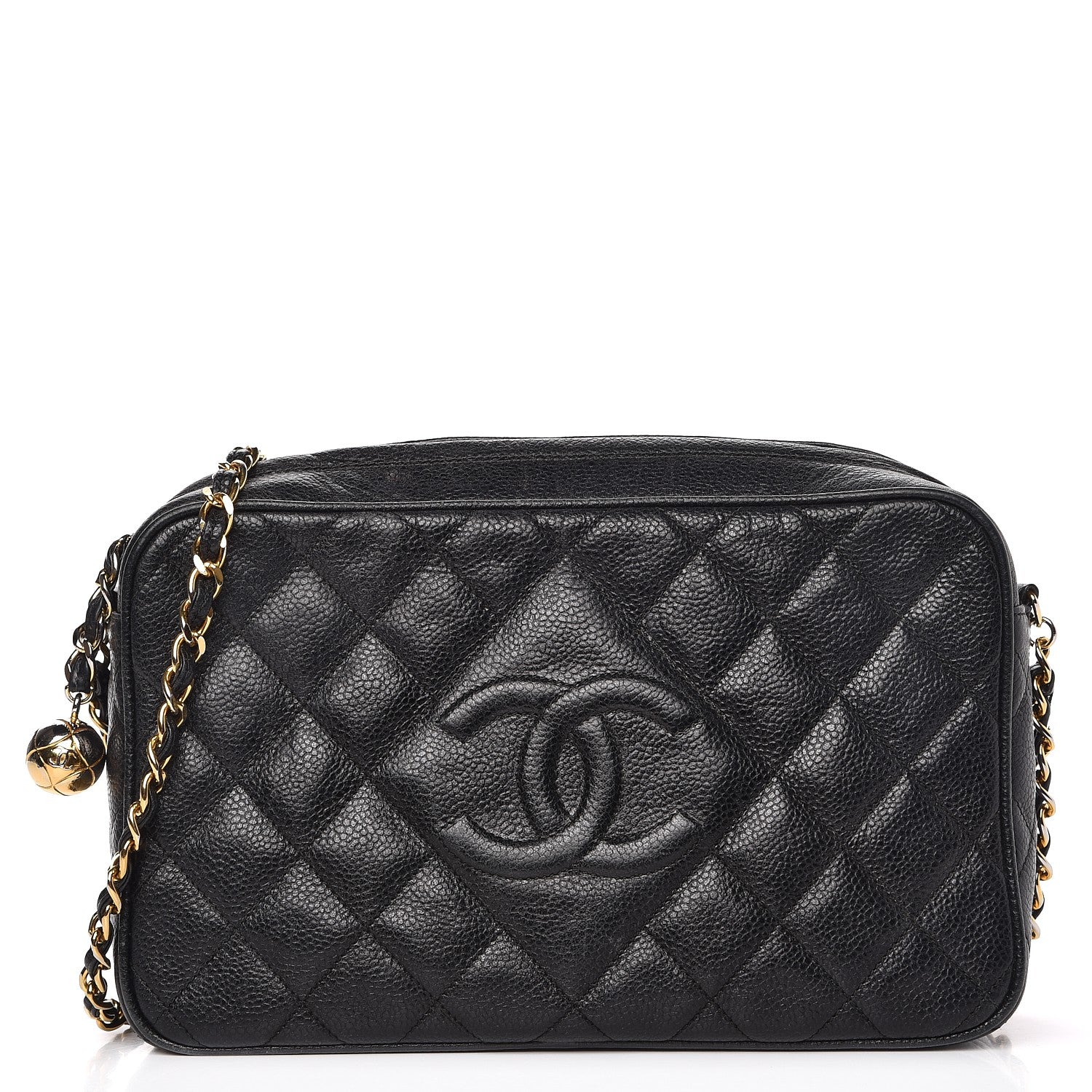 Chanel Caviar Quilted Camera Case Black 1 of 12