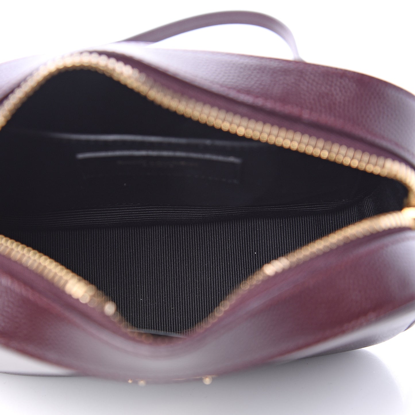 Grain De Poudre Small Classic Monogram Camera Bag Amaranto
