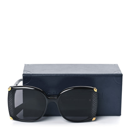 Louis Vuitton Acetate Nylon In The Mood For Love Sunglasses Z1294W Black 7 of 7