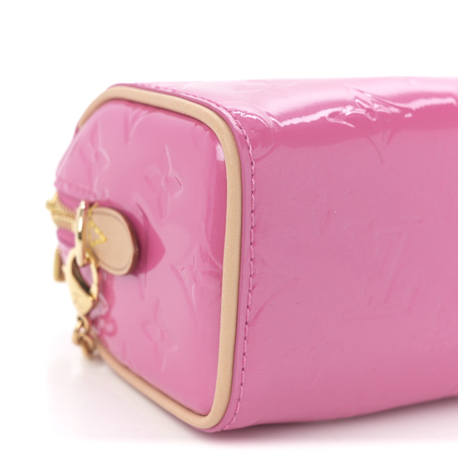 Louis Vuitton Vernis Monogram Nano Speedy Neon Pink 20 of 25
