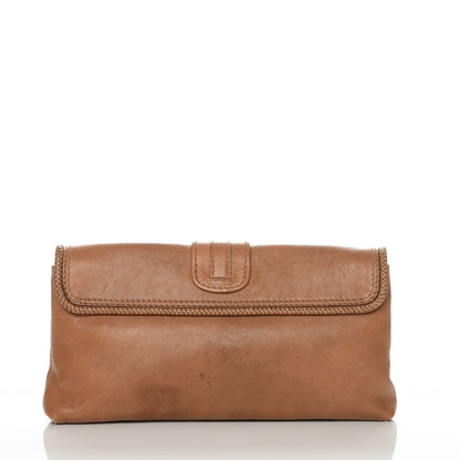Gucci Pebbled Calfskin Marrakech Clutch Camel 7 of 10