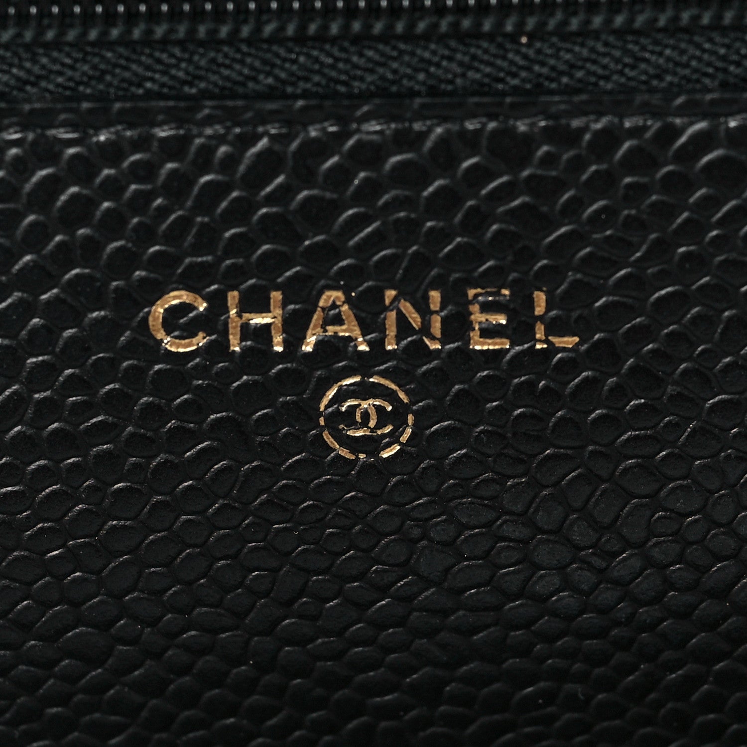 Chanel Caviar Quilted Wallet On Chain WOC Black 6 of 9