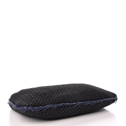 Bottega Veneta Nappa Silk Mini Ponza Devore Fuzzy Hobo Indigo 4 of 10