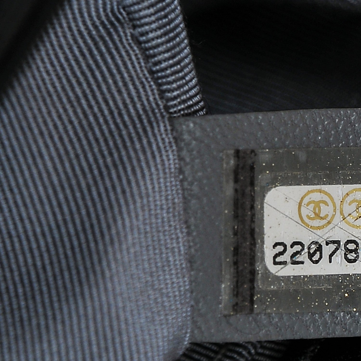 Chanel Calfskin Chevron Quilted Small Boy Flap Black 7 of 7