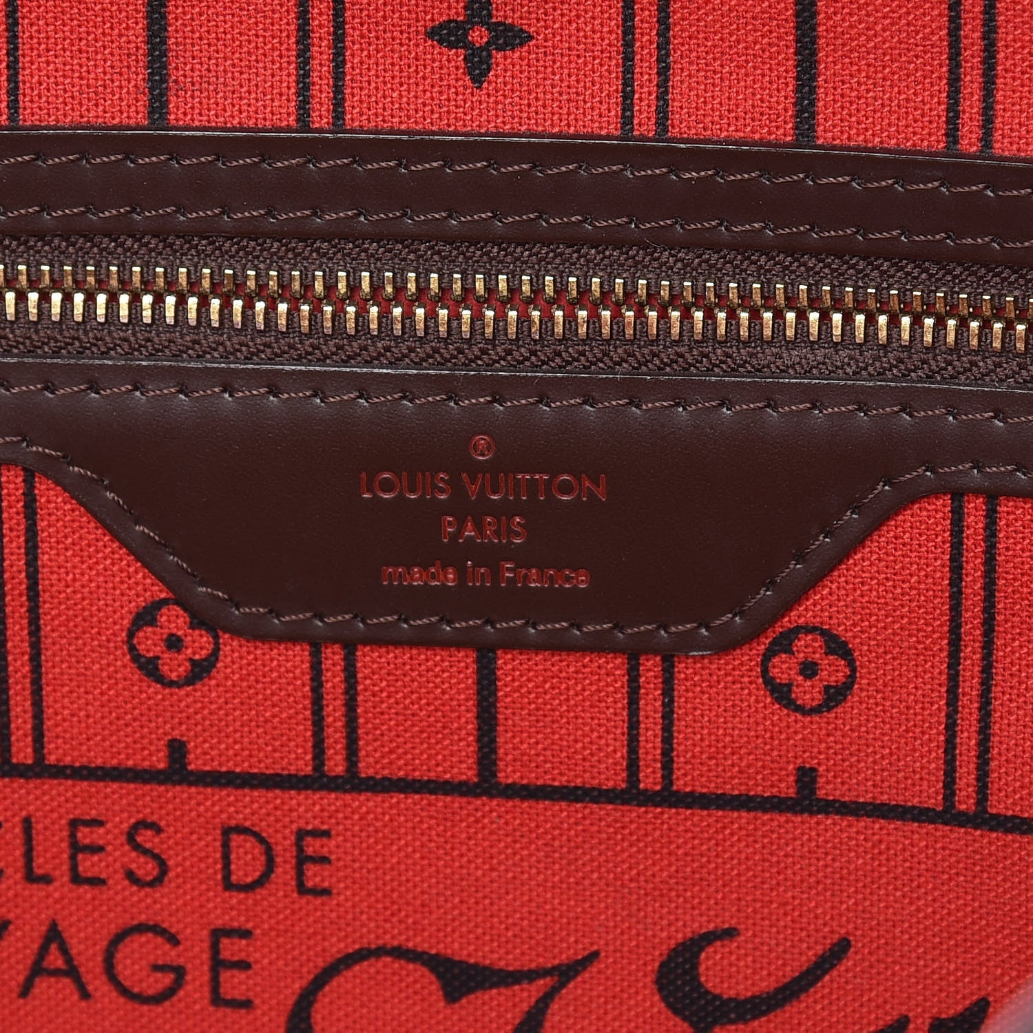 Louis Vuitton Damier Ebene Neverfull GM 7 of 13