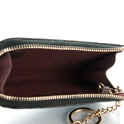 Chanel Lambskin Quilted Key Holder Case Black 5 of 7