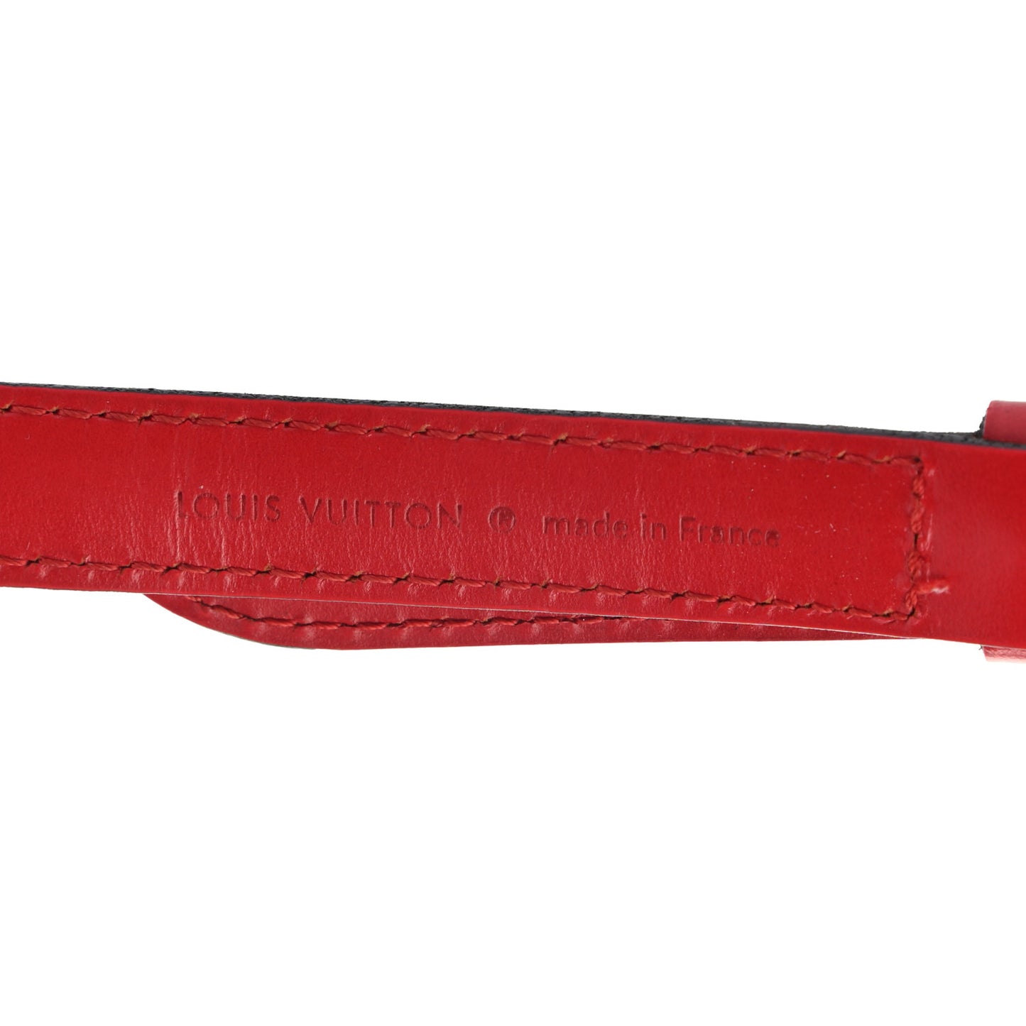 Calfskin 16mm Adjustable Shoulder Strap Red