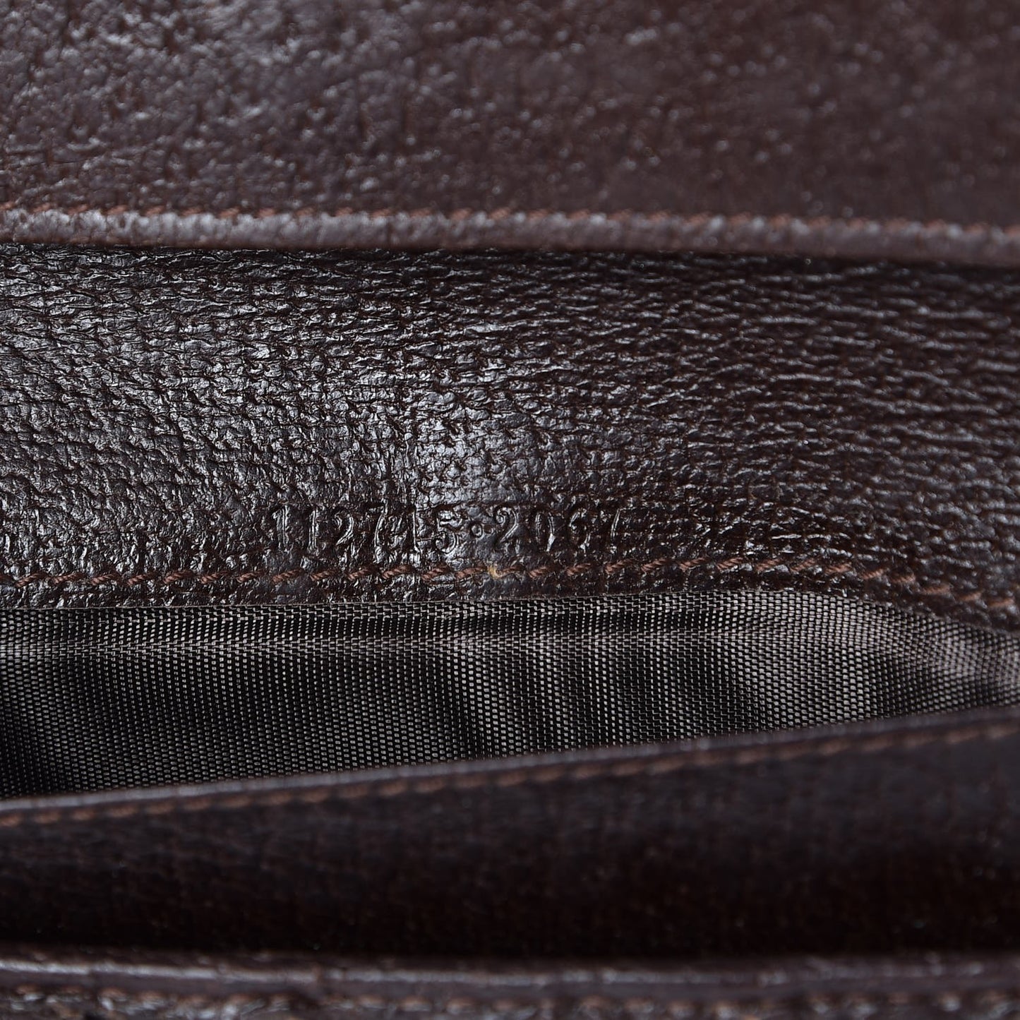 Monogram Metal Bar Continental Flap Wallet Beige Ebony Dark Brown