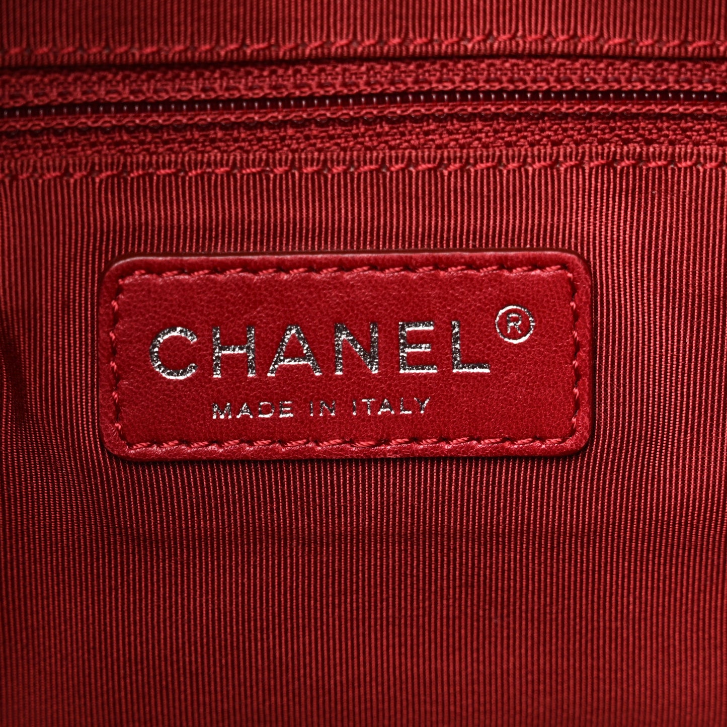 Glazed Calfskin Quilted Beijing Backpack Black