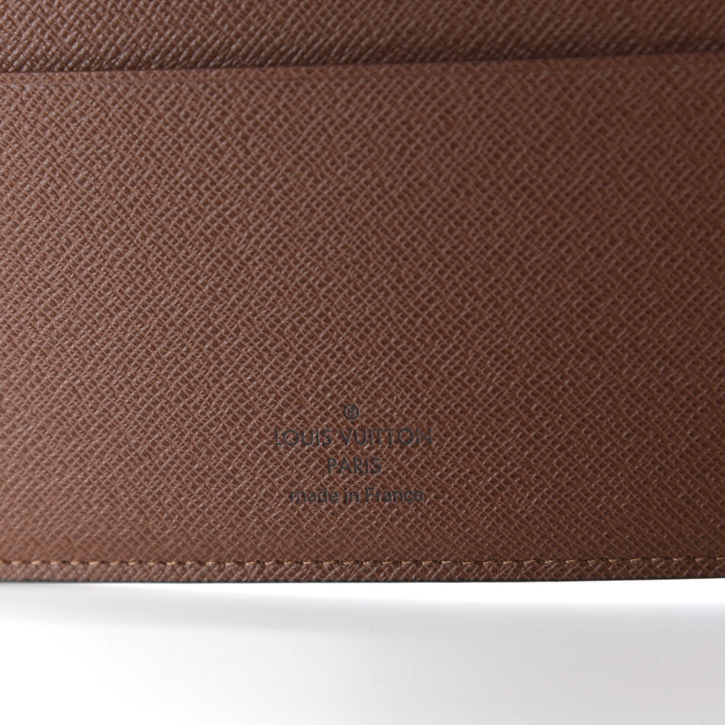 Monogram Desk Agenda Cover