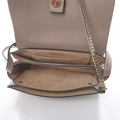 Chloe Suede Calfskin Small Faye Shoulder Bag Motty Grey 5 of 9