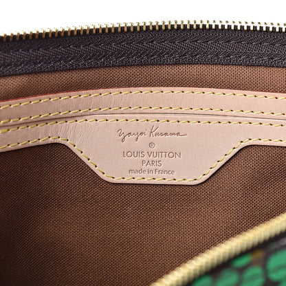 Louis Vuitton Monogram Kusama Town Speedy 30 Green 6 of 10