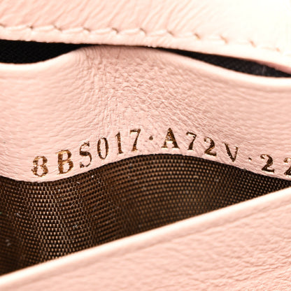 Fendi Nappa FF 1974 Embossed Mini Baguette Rosa Confetto 7 of 11